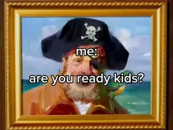Aye aye captain!