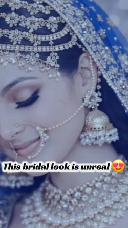 This bridal look 