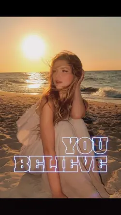 if you believe