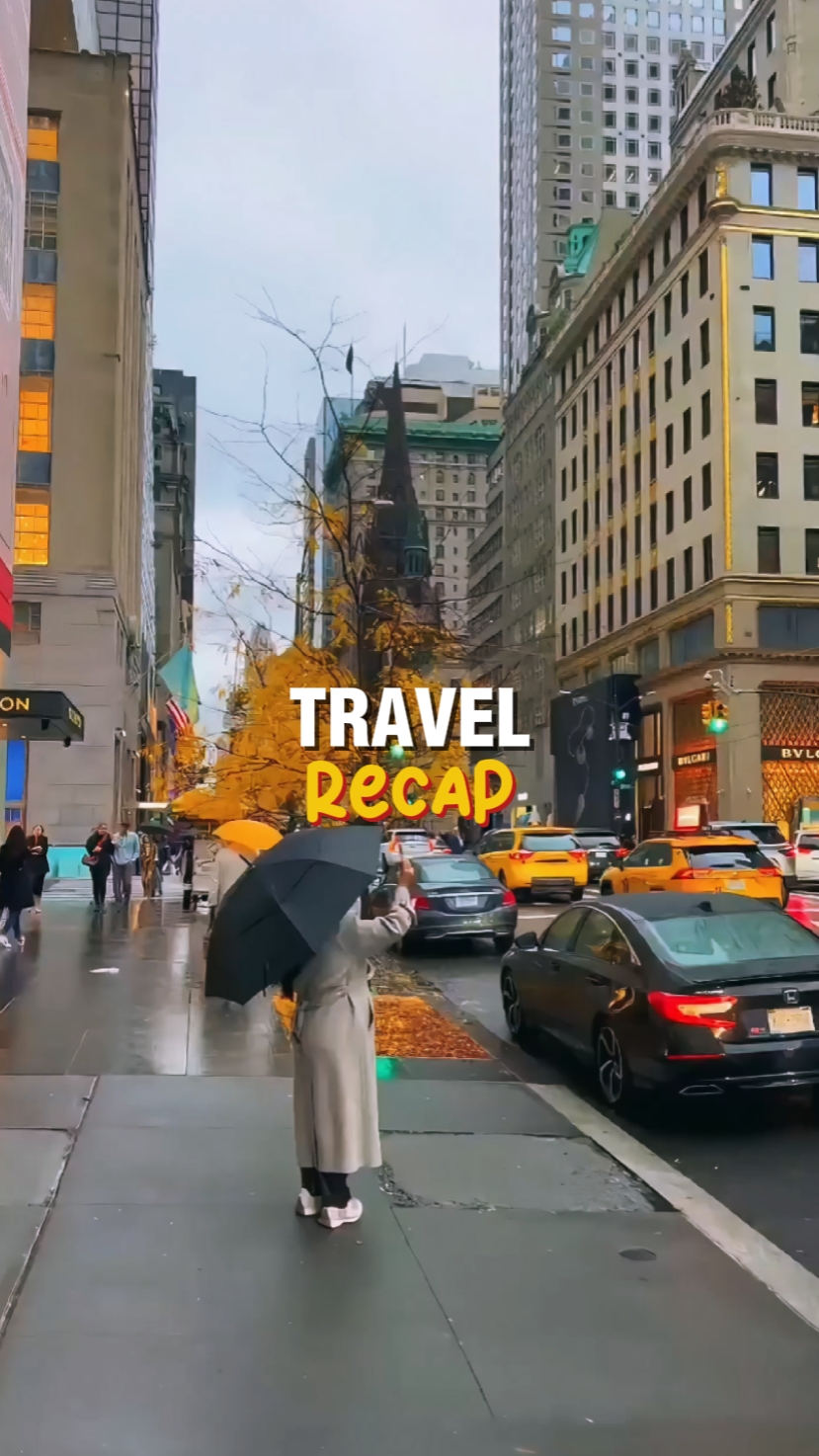 Travel recap