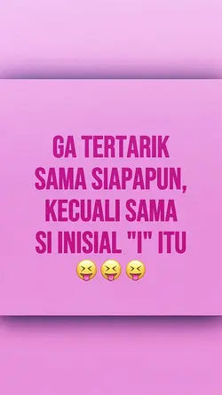 ga tertarik sama