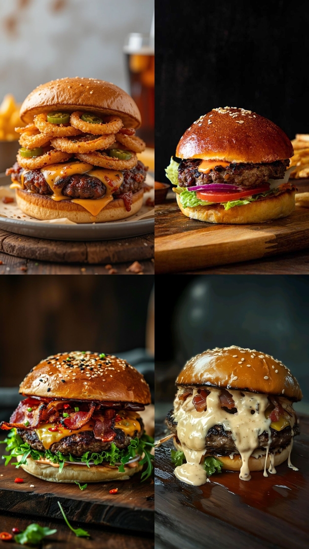 Hamburguesa con queso