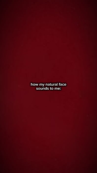 how my natural face