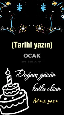 Ocak Düzenlenebilir