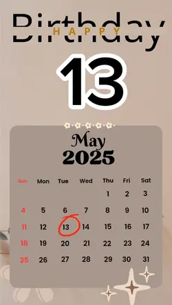 birthday 13 May