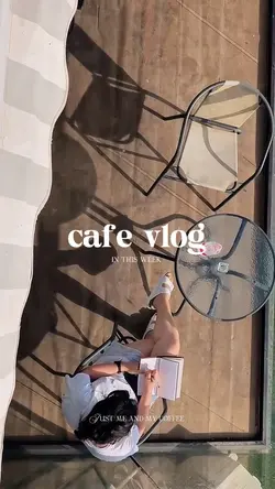 cafe vlog