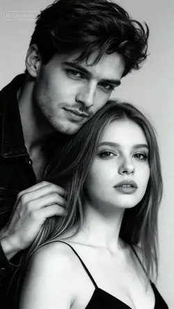BnW Couple Potrait
