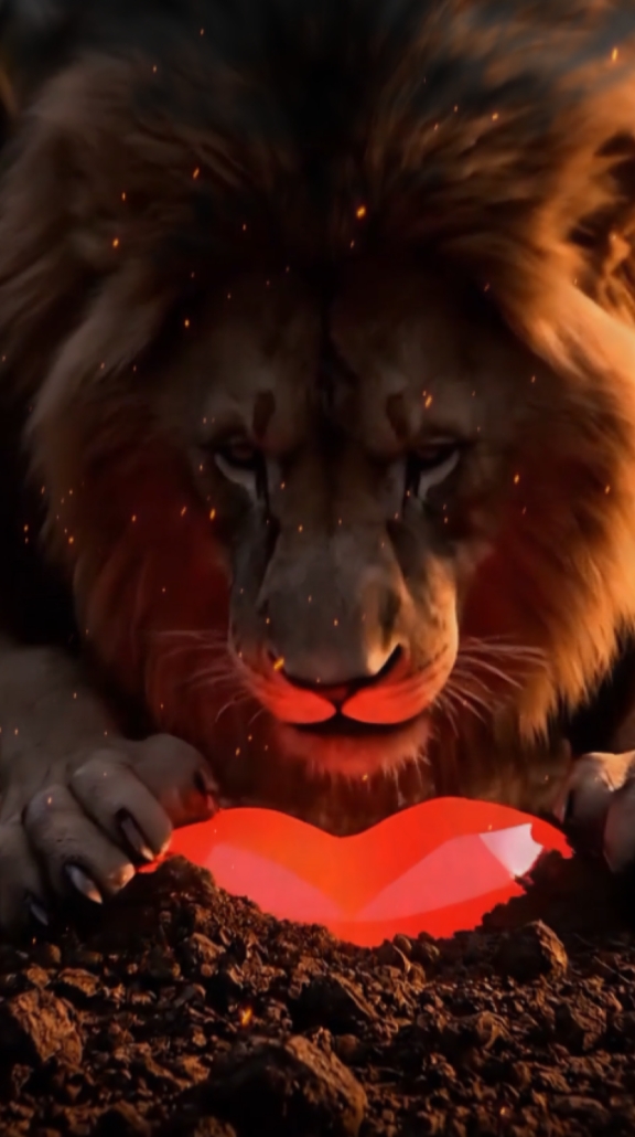 lion viral edit ai