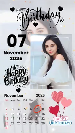 hbd 07 November