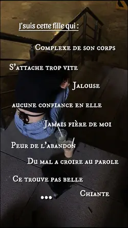 🗣️: T’es parfaite…