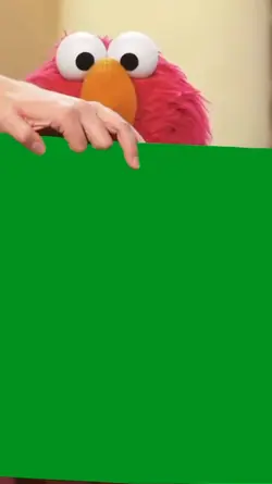 elmo ai green screen