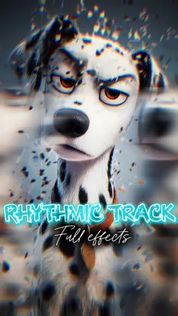 Techno track beat 