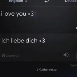 I love you <3