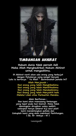 Timbangan Akhirat