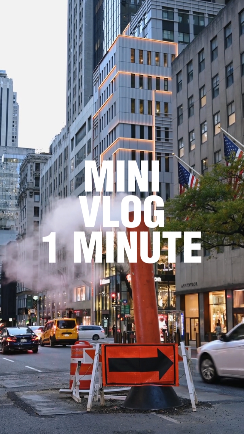 1 dakikalık vlog 