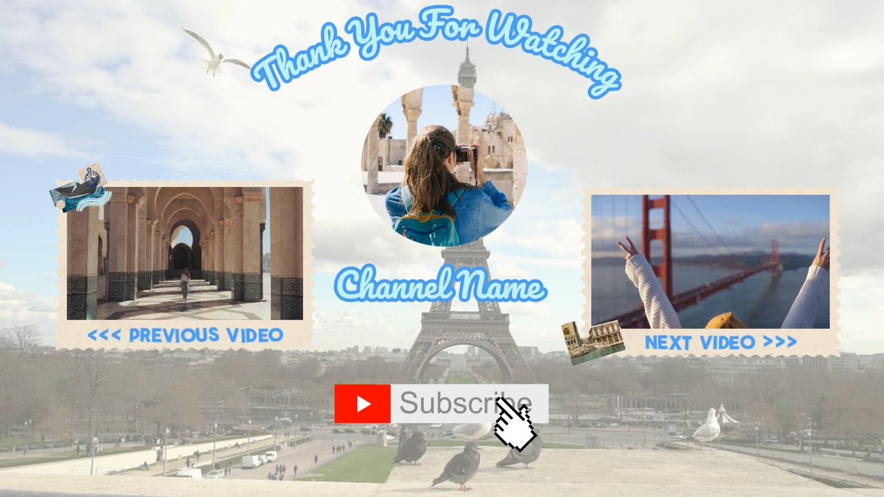 YouTube Seyahat Outro