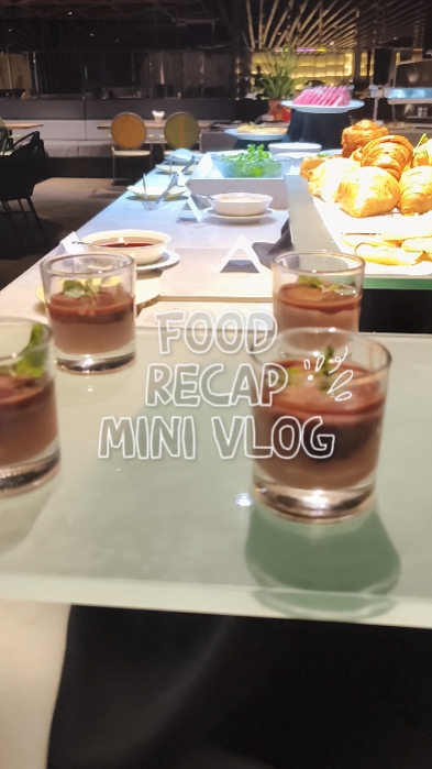 ID do vlog de recapitulação alimentar