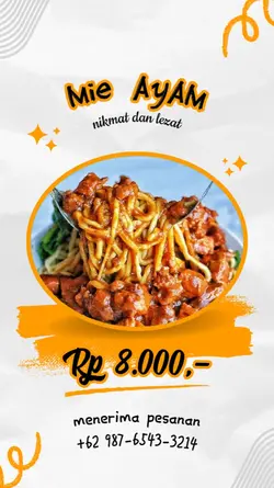 mie ayam desain 
