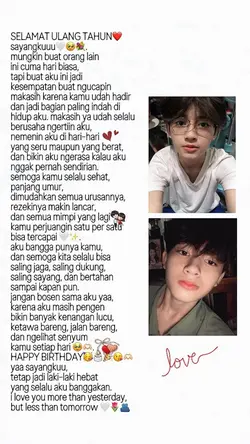 Longtext ultah 