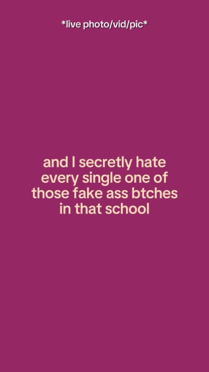 I Secretly Hate