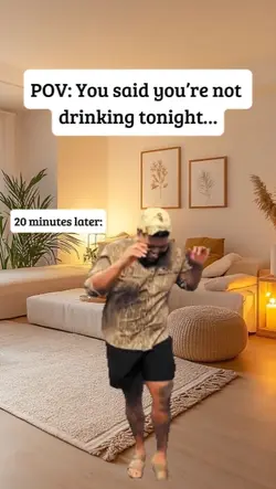 not drinking tonight