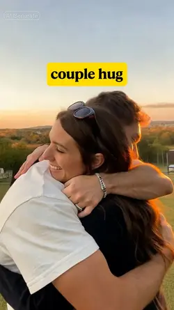 couple hug