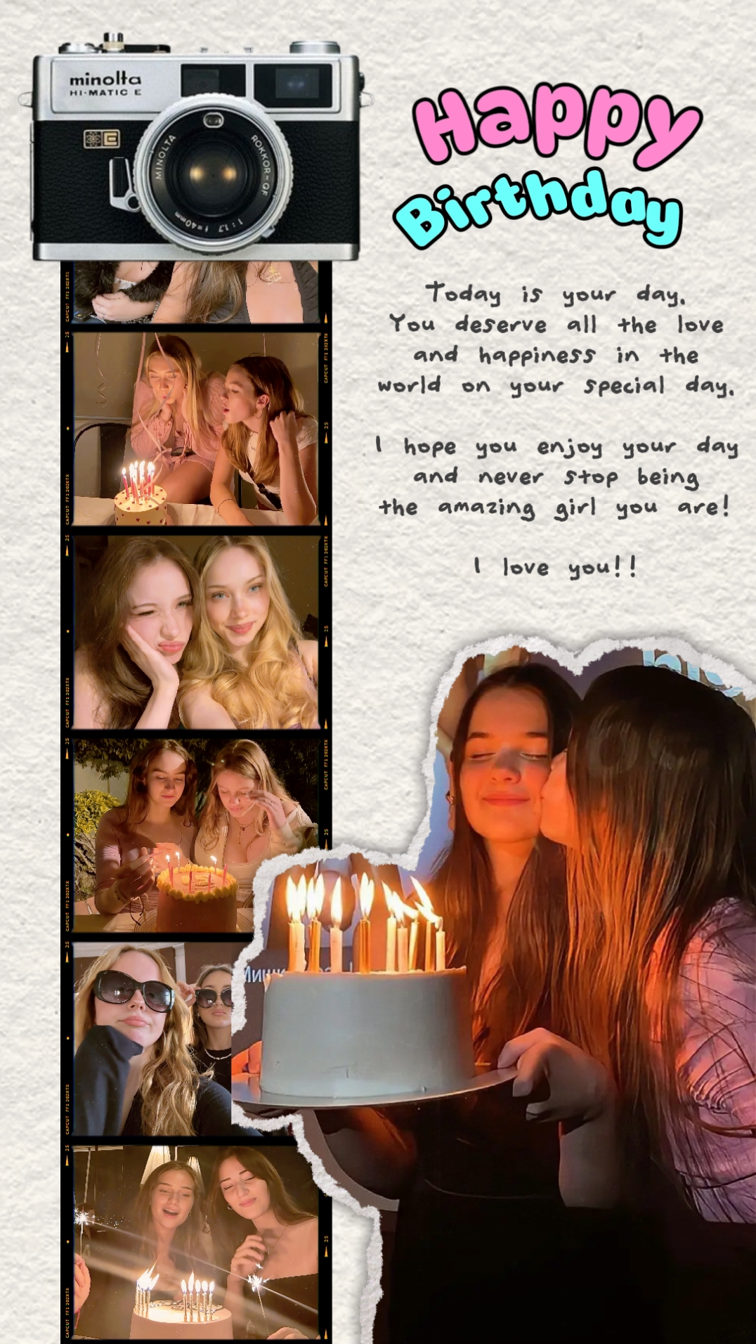 happy bday bestie