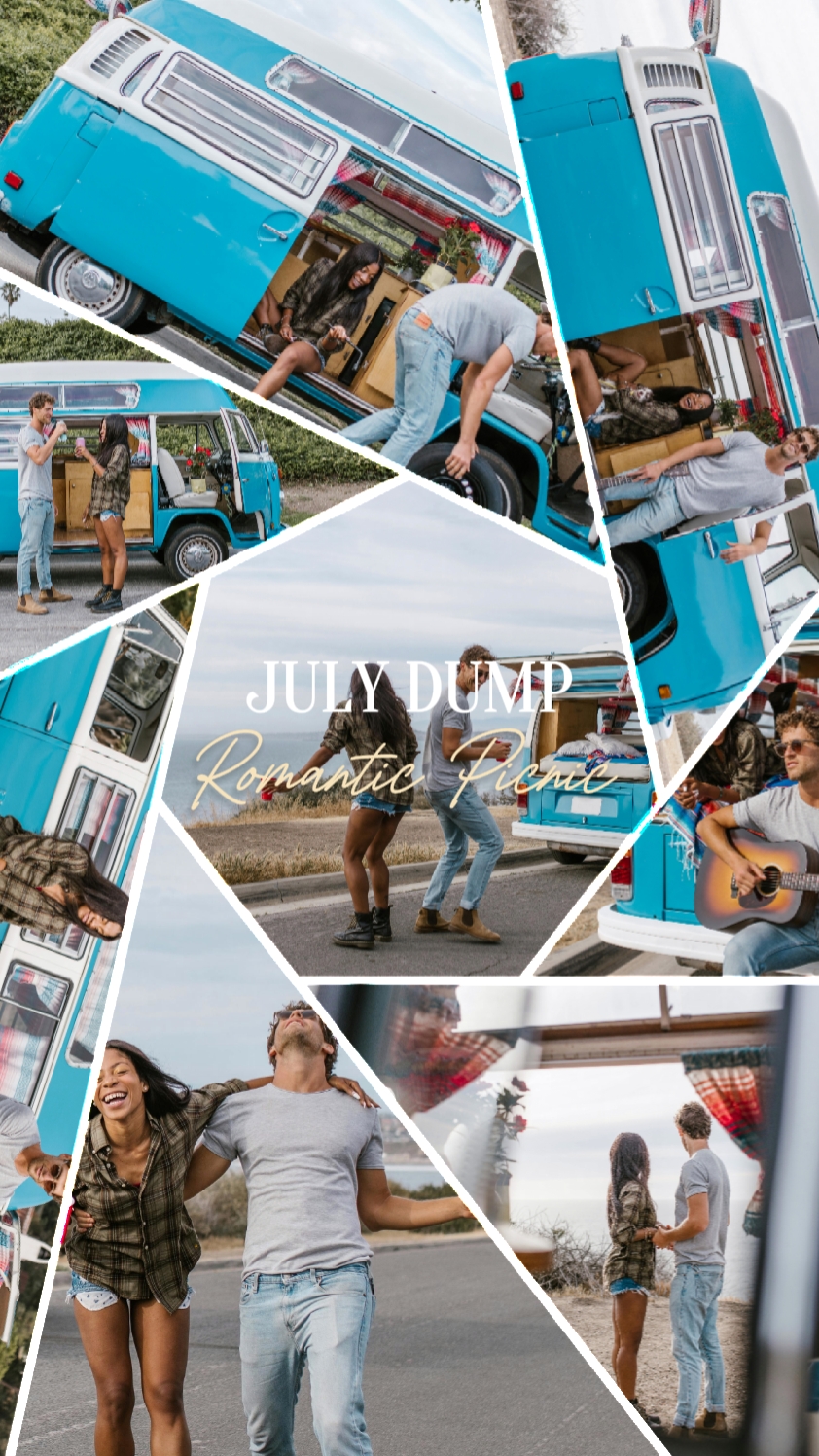 july romantic picnic