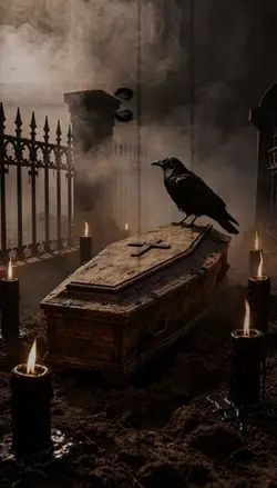 Lonely raven