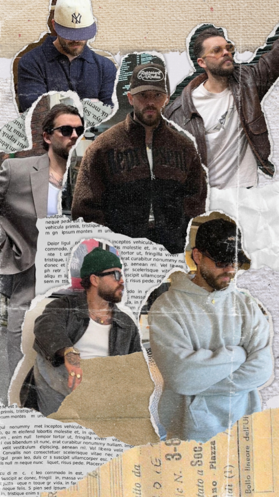 Collage de moda