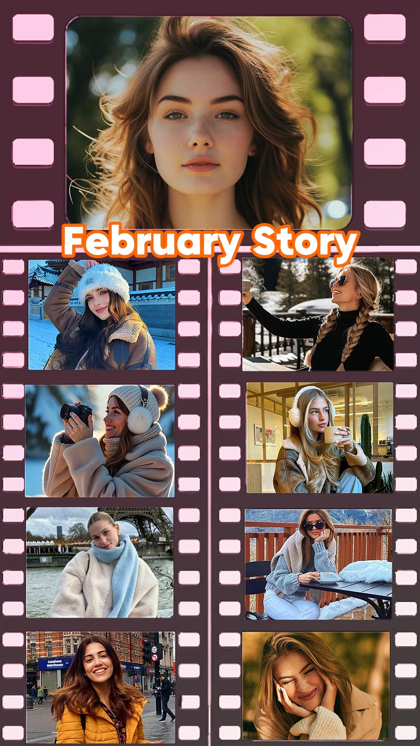 February Collage