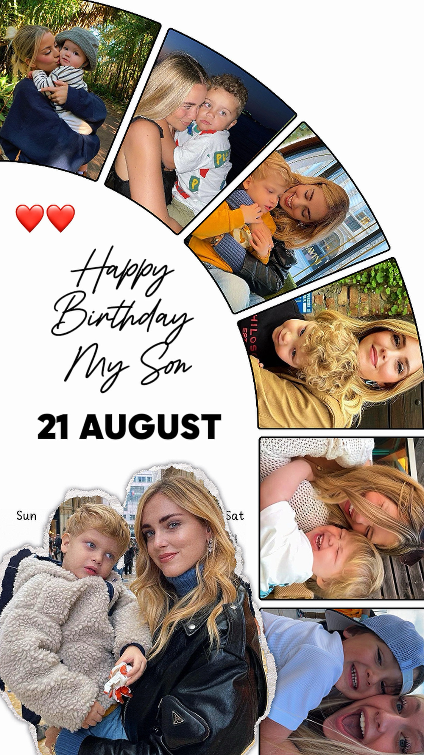 Birthday son 21 aug