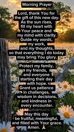 Morning Prayer 