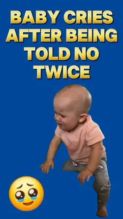 BABY TOLD NO CRYING