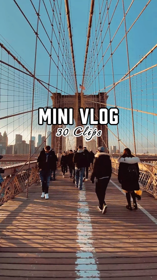 MINI VLOG 30 CLIPS