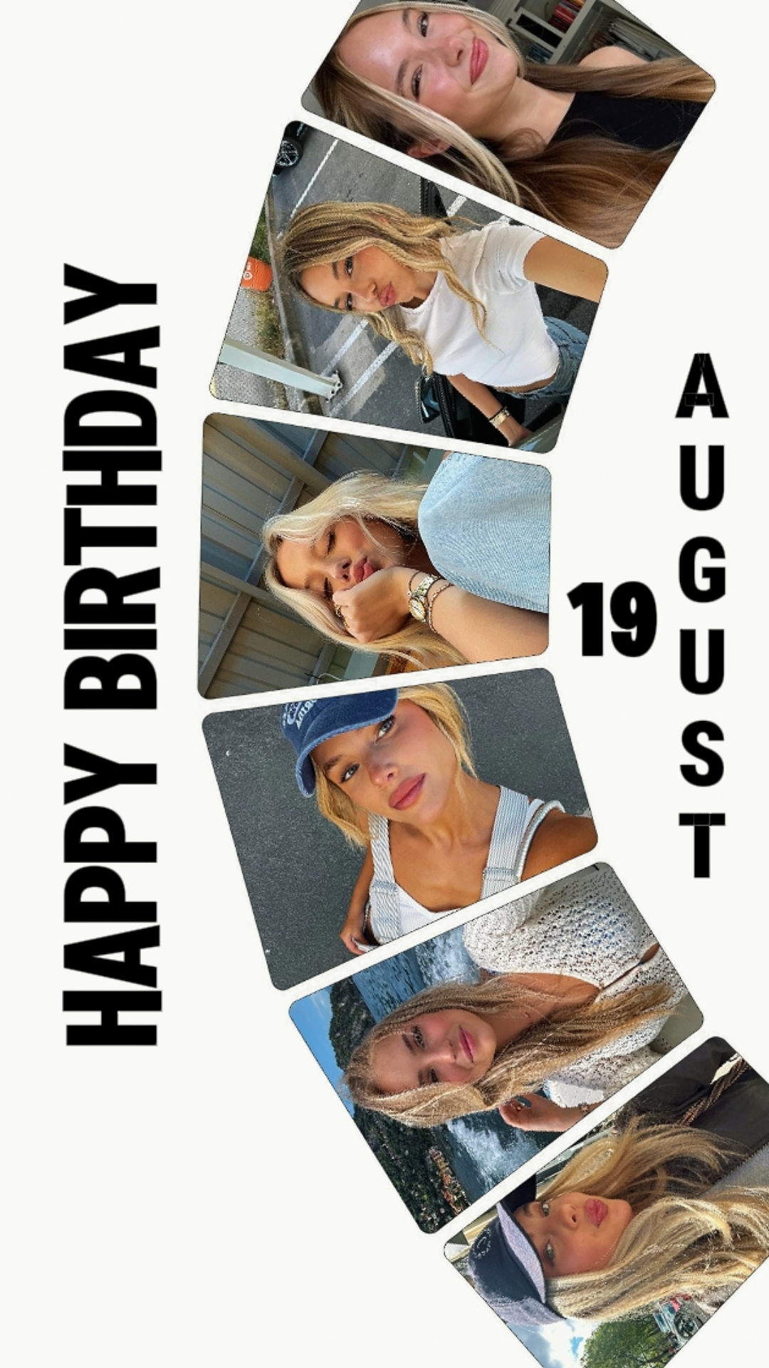 BIRTHDAY 19 AUGUST 