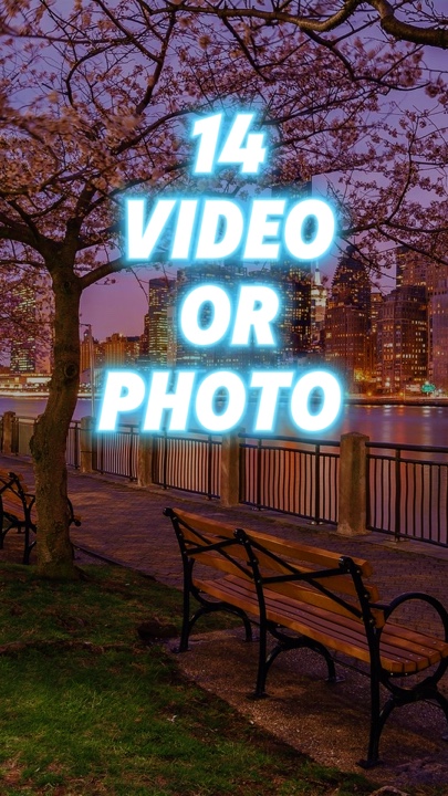 14 video atau foto 