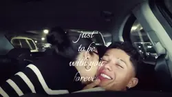 just to be with you