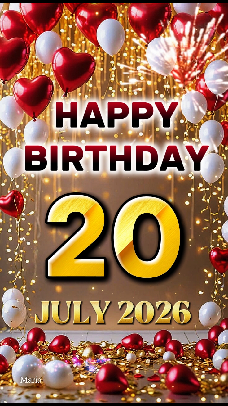 Birthday 20 July 