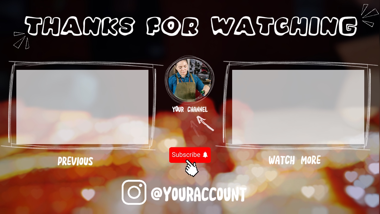 Outro pour Food Vlog