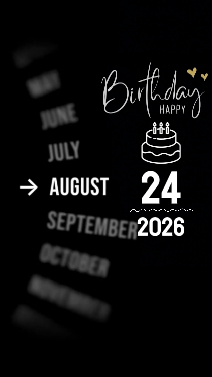 BDAY DAUGHTER 24 AUG