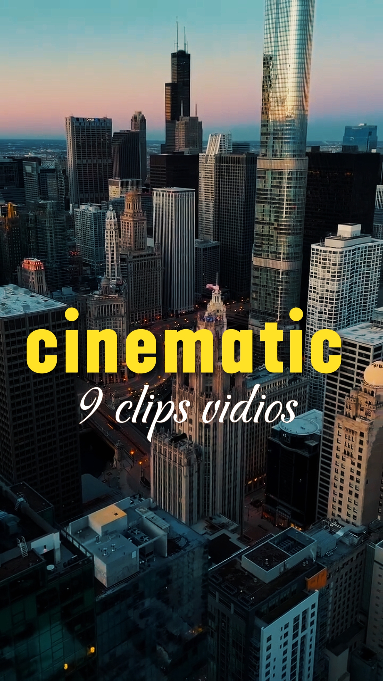 9 clips cinématiques 