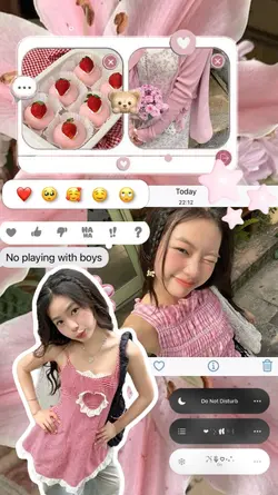 cutest template pink