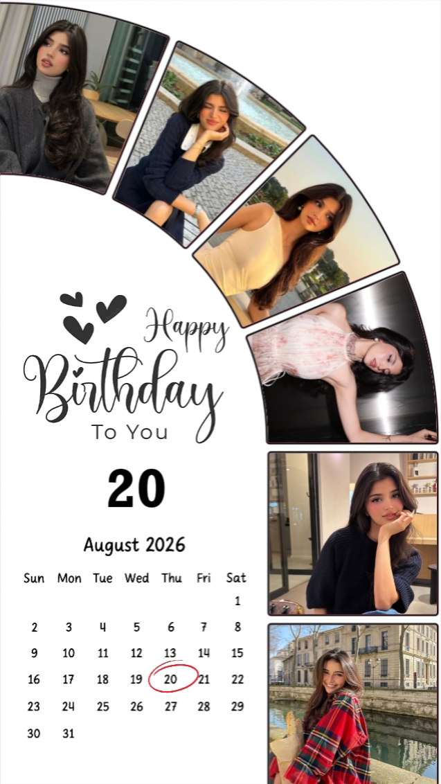 Birthday 20 August 