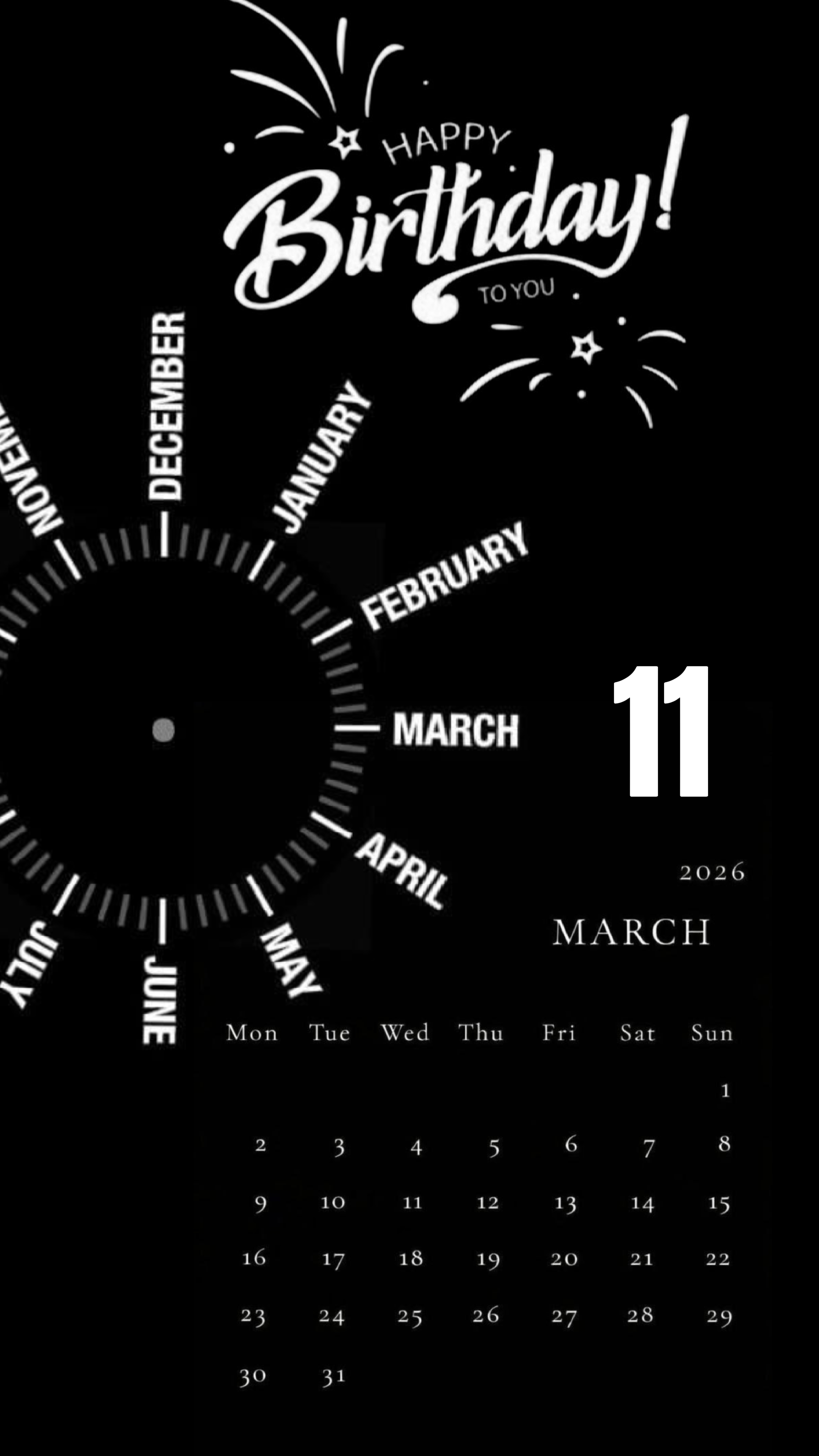 HBD 11 MARET