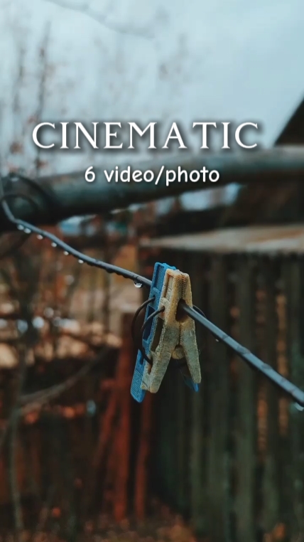 6 videos cinematográficos 