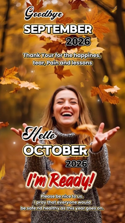 Au revoir septembre 