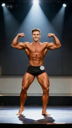 Muscle Posing 
