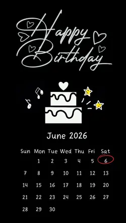 6th june birthday