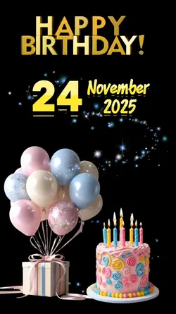 birthday 24 November